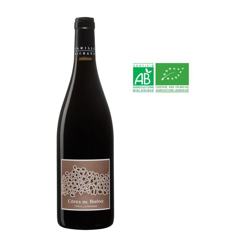 Famille Richaud 2021 Côtes du Rhône Bio - Vin rouge de Bourgogne Famille Richaud 2021 Côtes du Rhône Bio - Vin rouge de Bourgogne