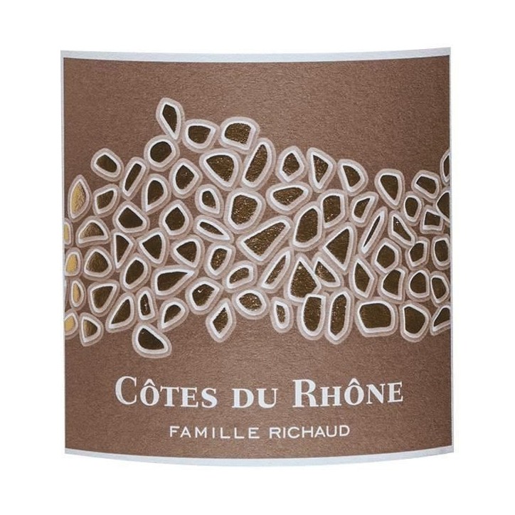 Famille Richaud 2021 Côtes du Rhône Bio - Vin rouge de Bourgogne