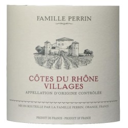 Famille Perrin 2022 Côtes du Rhône Villages - Vin rouge de la Vallé
