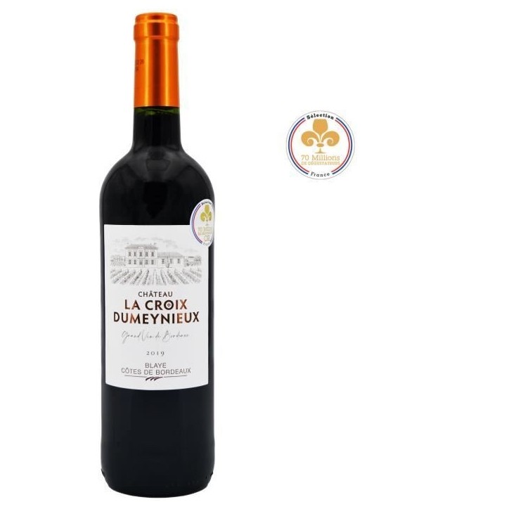 Château La Croix Dumeynieux 2019 Blaye Côtes de Bordeaux - Vin rouge de Bordeaux