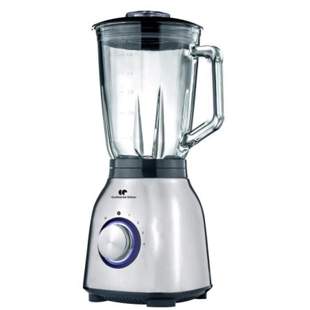 Blender CONTINENTAL EDISON CEBL1000IN Inox 1000W - Bol en verre 1.5L