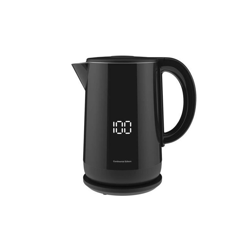 Bouilloire digitale CONTINENTAL EDISON BL15LB - Noir - 1,5 L - 2200 W Bouilloire digitale CONTINENTAL EDISON BL15LB - Noir - 1,5 L - 2200 W