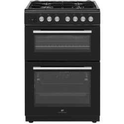Cuisiniere gaz - CONTINENTAL EDISON - CECDF6060IBD - Double fours - 4