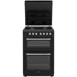 Cuisiniere gaz - CONTINENTAL EDISON - CECDF6060IBD - Double fours - 4