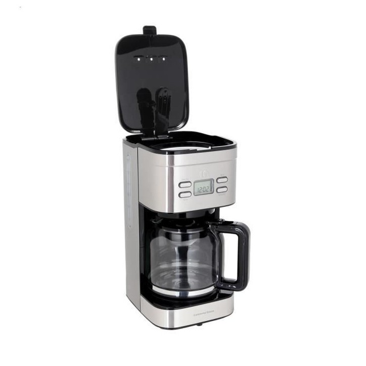 Cafetiere filtre programmable CONTINENTAL EDISON Inox Cafetiere filtre programmable CONTINENTAL EDISON Inox