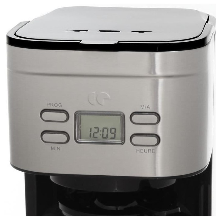 Cafetiere filtre programmable CONTINENTAL EDISON Inox Cafetiere filtre programmable CONTINENTAL EDISON Inox