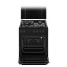Cuisiniere mixte CONTINENTAL EDISON CECM60FCB - 3 feux gaz + 1 électr