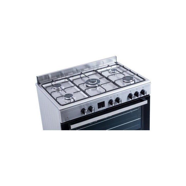 Cuisiniere piano four multifonctions catalyse - CONTINENTAL EDISON - CECP9060IXDD - 95 L - Affichage digital - L90 x H 85 cm - I Cuisiniere piano four multifonctions catalyse - CONTINENTAL EDISON - CECP9060IXDD - 95 L - Affichage digital - L90 x H 85 cm - I