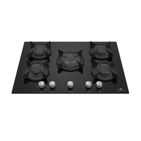 Table 5 foyers CONTINENTAL EDISON - Gaz verre noir