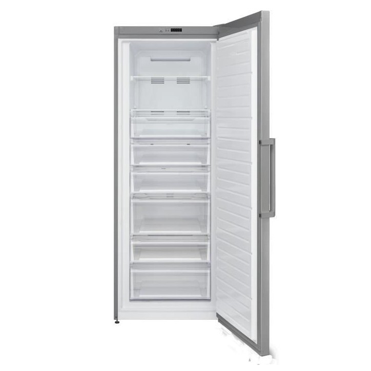 Congélateur armoire 405L -Total No Frost - dégivrage automatique - Classe E - L70 cm x H191 cm x P75,5 cm - Inox Congélateur armoire 405L -Total No Frost - dégivrage automatique - Classe E - L70 cm x H191 cm x P75,5 cm - Inox