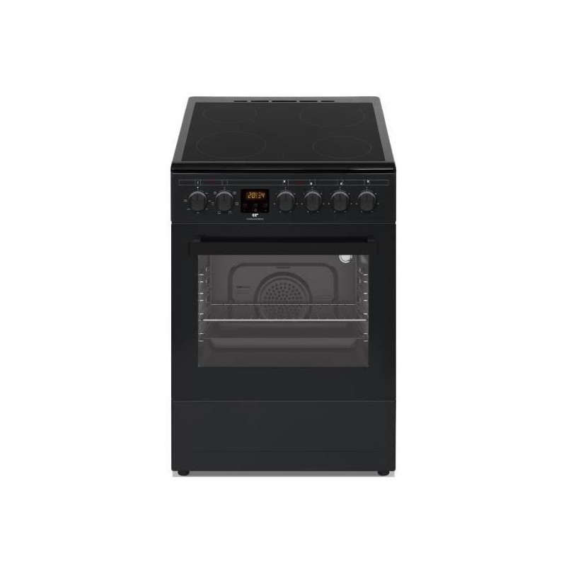 Cuisiniere vitrocéramique CONTINENTAL EDISON CECV50FCB - 4 feux - L49 Cuisiniere vitrocéramique CONTINENTAL EDISON CECV50FCB - 4 feux - L49