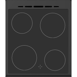 Cuisiniere vitrocéramique CONTINENTAL EDISON CECV50FCB - 4 feux - L49