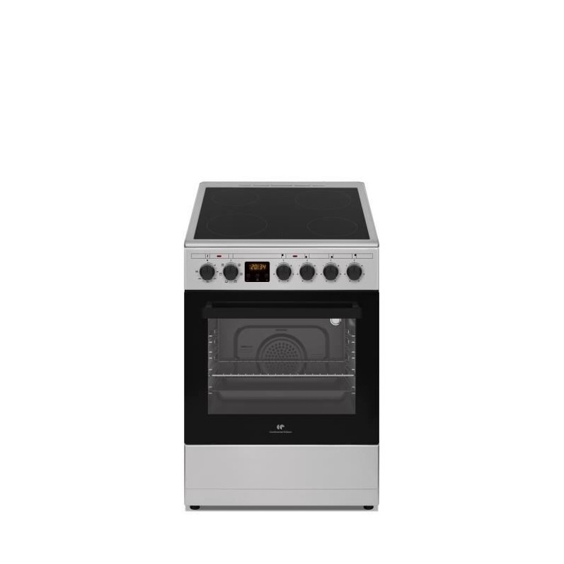 Cuisiniere vitrocéramique CONTINENTAL EDISON CECV50FCS - 4 feux - L49 Cuisiniere vitrocéramique CONTINENTAL EDISON CECV50FCS - 4 feux - L49