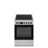 Cuisiniere vitrocéramique CONTINENTAL EDISON CECV50FCS - 4 feux - L49