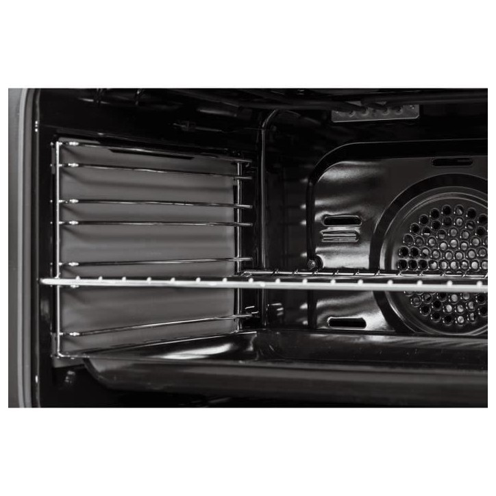 Cuisiniere vitrocéramique CONTINENTAL EDISON CECV60FCB - 4 feux - L58,8 xP61 xH83 cm - Noir