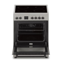 Cuisiniere vitrocéramique CONTINENTAL EDISON CECV60FCS - 4 feux - L58