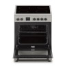 Cuisiniere vitrocéramique CONTINENTAL EDISON CECV60FCS - 4 feux - L58