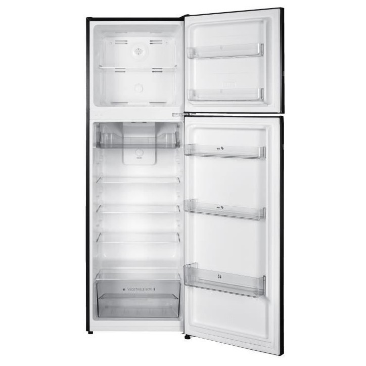Réfrigérateur congélateur haut CONTINENTAL EDISON - 247L - Total No Frost(Sans givre) - Noir - L54,5 cm x H167 cm