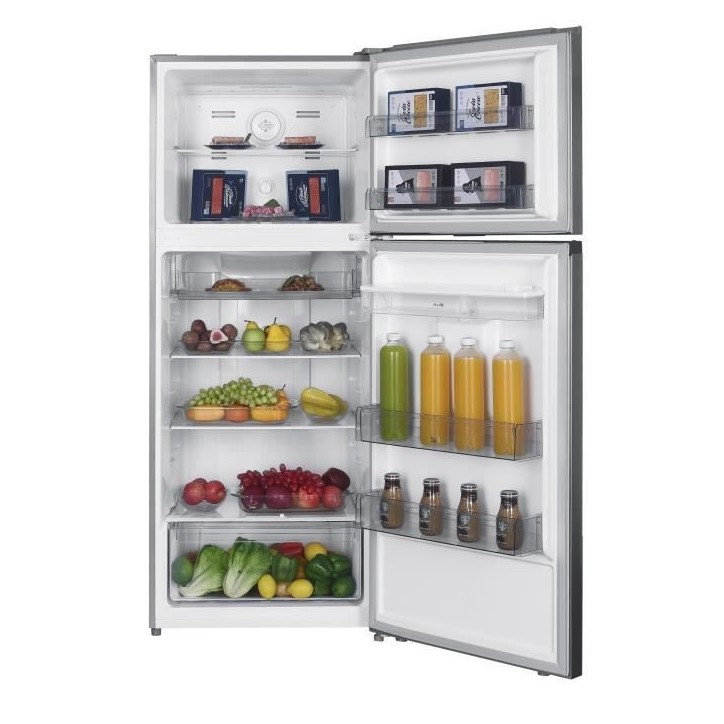 Réfrigérateur congélateur haut - CONTINENTAL EDISON - 413L - Total No Frost(Sans givre) - inox - L70 cm x H 178 cm Réfrigérateur congélateur haut - CONTINENTAL EDISON - 413L - Total No Frost(Sans givre) - inox - L70 cm x H 178 cm