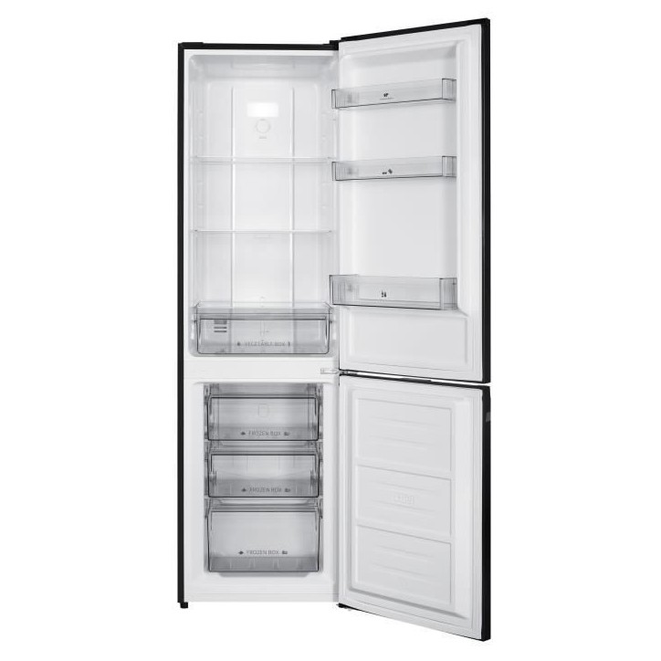 Réfrigérateur congélateur bas CONTINENTAL EDISON - 253L - Total No Frost (Sans givre)- Noir Réfrigérateur congélateur bas CONTINENTAL EDISON - 253L - Total No Frost (Sans givre)- Noir