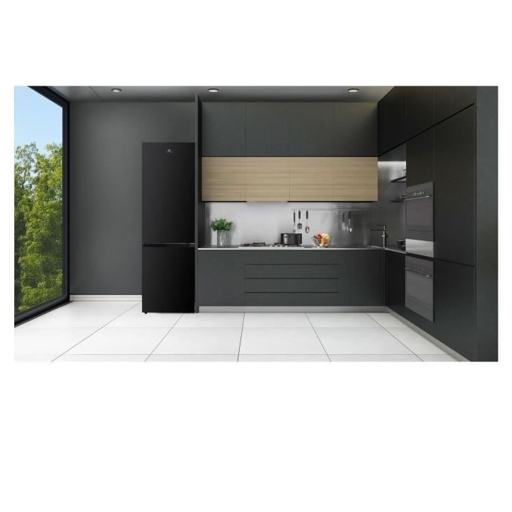 Réfrigérateur congélateur bas CONTINENTAL EDISON - 253L - Total No Frost (Sans givre)- Noir Réfrigérateur congélateur bas CONTINENTAL EDISON - 253L - Total No Frost (Sans givre)- Noir