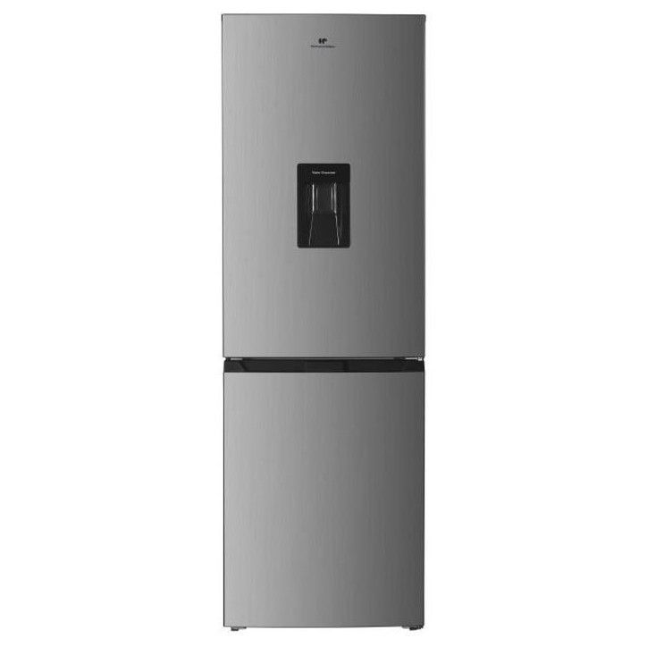 Réfrigérateur congélateur bas CONTINENTAL EDISON - 251L -Total No Frost(Sans givre) - Inox - L 55 cm x H 180 cm