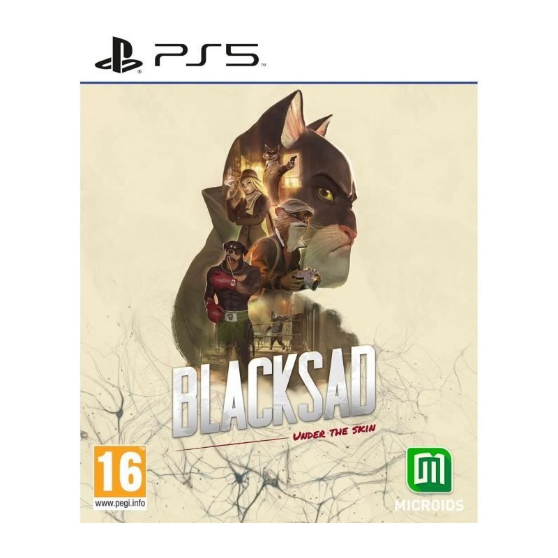Blacksad Under The Skin - Jeu PS5 Blacksad Under The Skin - Jeu PS5