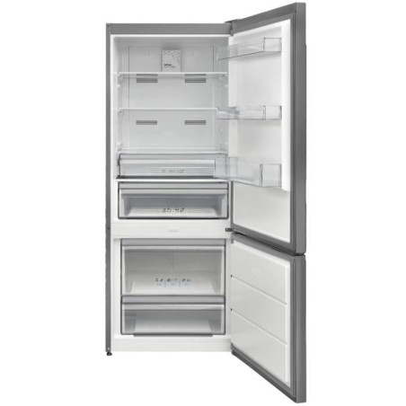Réfrigérateur congélateur bas - CONTINENTAL EDISON - CEFC428NFIXD - 427 L - Classe D - 70 x 71,2 x 173 cm - Silver