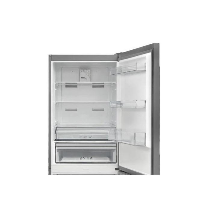 Réfrigérateur congélateur bas - CONTINENTAL EDISON - CEFC428NFIXD - 427 L - Classe D - 70 x 71,2 x 173 cm - Silver