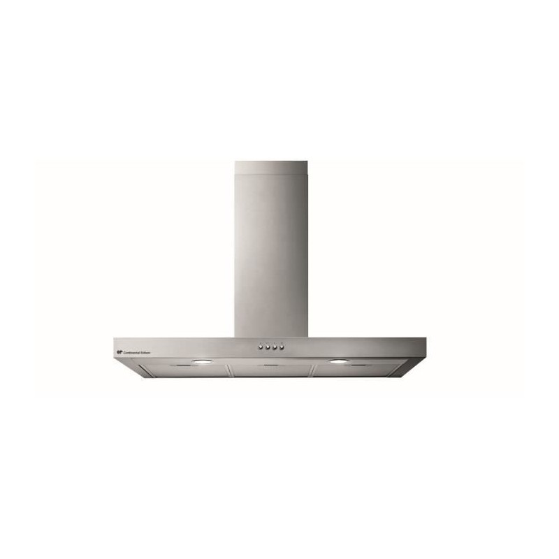 Hotte décorative inox CONTINENTAL EDISON CEHD9058S - 90 cm Hotte décorative inox CONTINENTAL EDISON CEHD9058S - 90 cm