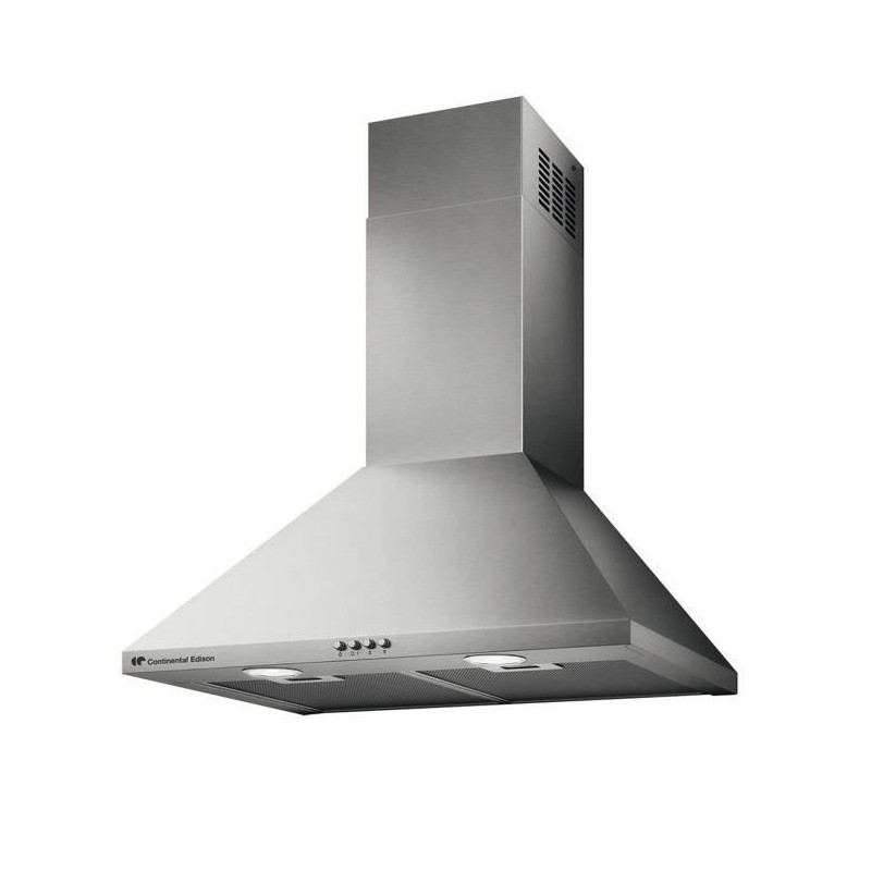 Hotte pyramide CONTINENTAL EDISON CEHP6060S - 60 cm Hotte pyramide CONTINENTAL EDISON CEHP6060S - 60 cm