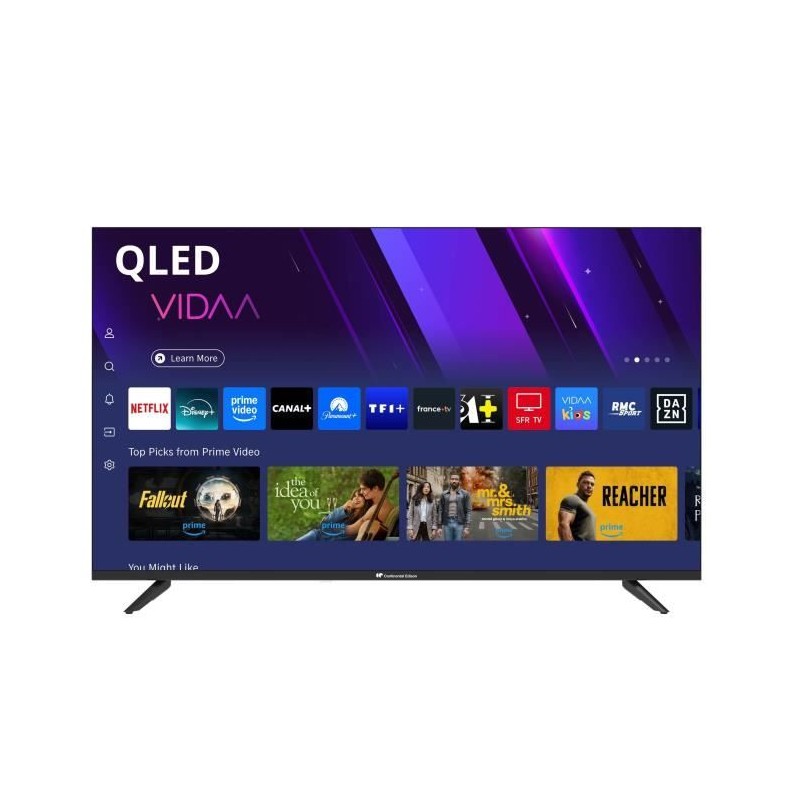 TV QLED - CONTINENTAL EDISON - CELED43SVQLD25B6 - 43'' (109 cm) - UHD TV QLED - CONTINENTAL EDISON - CELED43SVQLD25B6 - 43'' (109 cm) - UHD