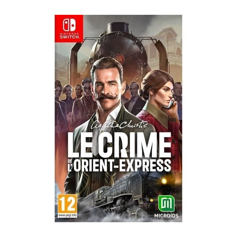 Agatha Christie : Le Crime De L'orient Express - Jeu Nintendo Switch Agatha Christie : Le Crime De L'orient Express - Jeu Nintendo Switch