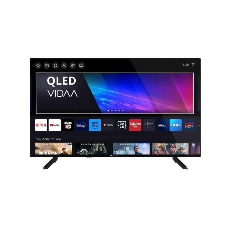 TV QLED - CONTINENTAL EDISON - CELED50SVQLD25B3 - 50'' (126 cm) - UHD TV QLED - CONTINENTAL EDISON - CELED50SVQLD25B3 - 50'' (126 cm) - UHD