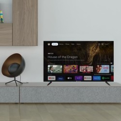 TV UHD 4K - CONTINENTAL EDISON - 55 (139 cm) - Smart Google - Wifi Blu