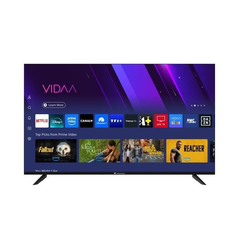 TV LED - CONTINENTAL EDISON - CELED55SVUHD25B6 - 55'' (139 cm) - UHD 4 TV LED - CONTINENTAL EDISON - CELED55SVUHD25B6 - 55'' (139 cm) - UHD 4