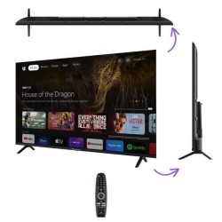 TV QLED UHD 4K - CONTINENTAL EDISON - 65 (164 cm) - Smart Google - Wif
