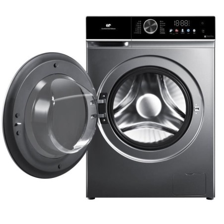 Lave-linge hublot - CONTINENTAL EDISON - CELL1012DDS1 - 10kg - MOTEUR INDUCTION DIRECTE SANS COURROIE -60 cm - 1200 trs/min - Si