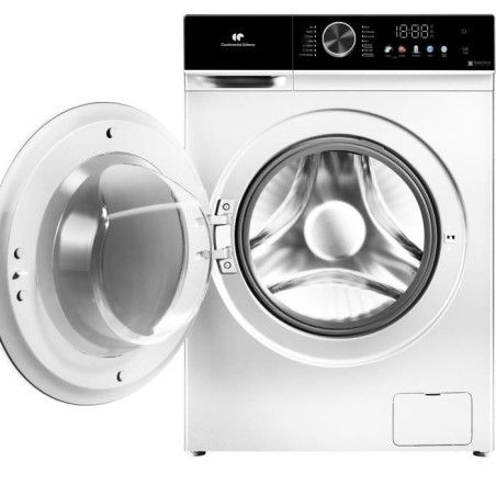 Lave-linge hublot - CONTINENTAL EDISON - CELL1012DDW1 - 10kg - MOTEUR INDUCTION DIRECTE SANS COURROIE - 60 cm - 1200 trs/min - B