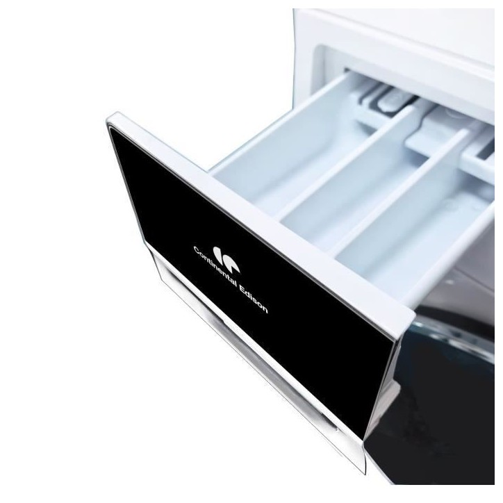 Lave-linge hublot - CONTINENTAL EDISON - CELL1012DDW1 - 10kg - MOTEUR INDUCTION DIRECTE SANS COURROIE - 60 cm - 1200 trs/min - B Lave-linge hublot - CONTINENTAL EDISON - CELL1012DDW1 - 10kg - MOTEUR INDUCTION DIRECTE SANS COURROIE - 60 cm - 1200 trs/min - B