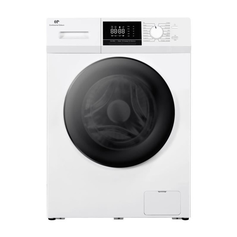 Lave-linge hublot CONTINENTAL EDISON CELL10140W2 - 10 kg - Largeur 60