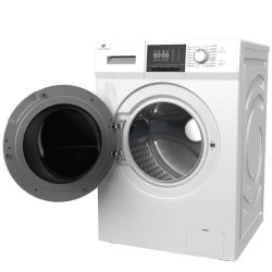 Lave-linge hublot - CONTINENTAL EDISON - CELL12140IWP - 12kg - Inducti