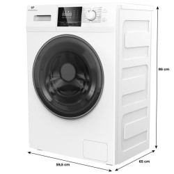 Lave-linge hublot - CONTINENTAL EDISON - CELL12140IWP - 12kg - Inducti