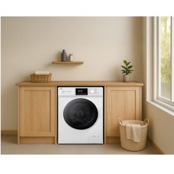 Lave-linge hublot - CONTINENTAL EDISON - CELL12140IWP - 12kg - Inducti