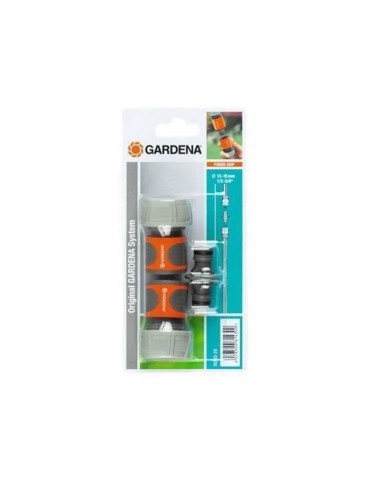 Kit d'arrosage GARDENA pour tuyau Ø19mm - 2 raccords rapides - Connecteur adapté - Garantie 5 ans