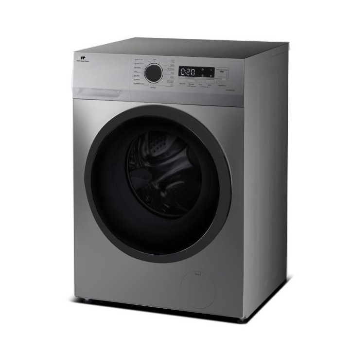 Lave-linge hublot CONTINENTAL EDISON CELL914ISS - 9 kg - Largeur 59,5 cm - Classe A - 1400 trs - moteur induction -Silver Lave-linge hublot CONTINENTAL EDISON CELL914ISS - 9 kg - Largeur 59,5 cm - Classe A - 1400 trs - moteur induction -Silver