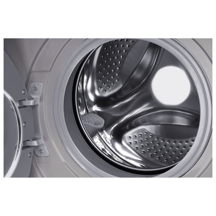 Lave-linge hublot CONTINENTAL EDISON CELL914ISS - 9 kg - Largeur 59,5 cm - Classe A - 1400 trs - moteur induction -Silver Lave-linge hublot CONTINENTAL EDISON CELL914ISS - 9 kg - Largeur 59,5 cm - Classe A - 1400 trs - moteur induction -Silver