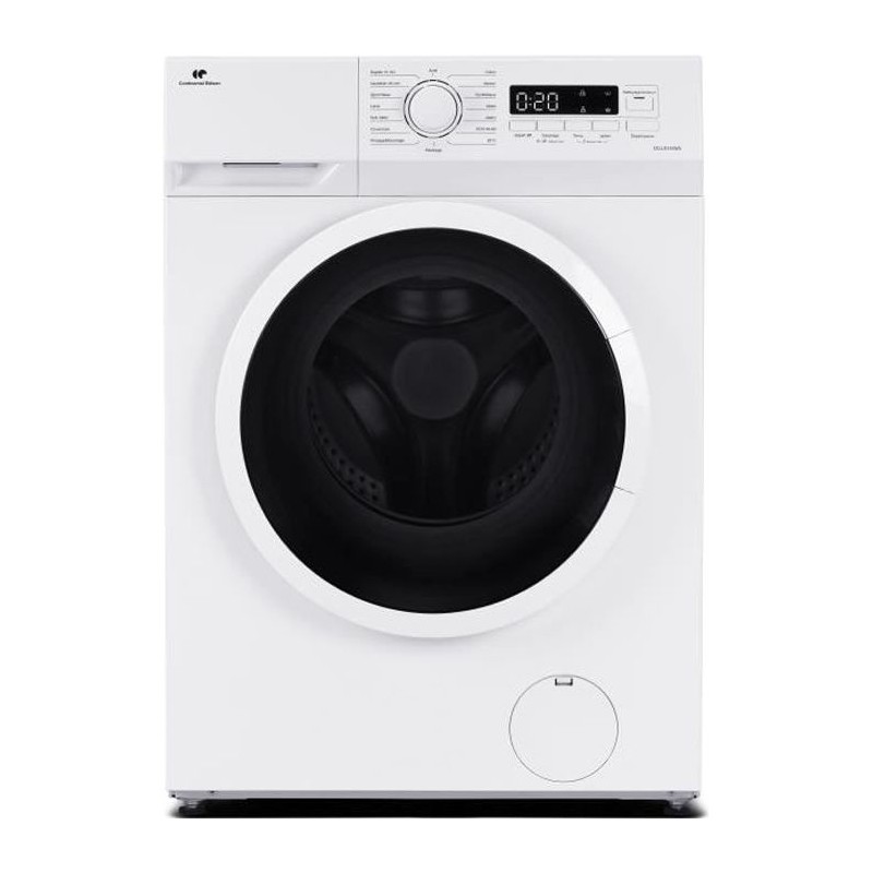 Lave-linge hublot CONTINENTAL EDISON CELL914IWS - 9 kg - Largeur 59,5 Lave-linge hublot CONTINENTAL EDISON CELL914IWS - 9 kg - Largeur 59,5