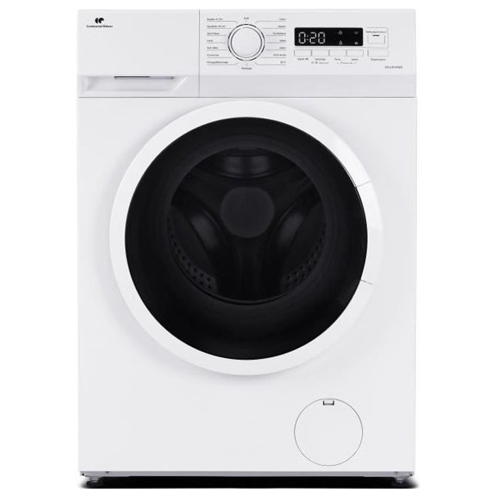 Lave-linge hublot CONTINENTAL EDISON CELL914IWS - 9 kg - Largeur 59,5 cm - Classe A - 1400 trs - moteur induction -Blanc Lave-linge hublot CONTINENTAL EDISON CELL914IWS - 9 kg - Largeur 59,5 cm - Classe A - 1400 trs - moteur induction -Blanc