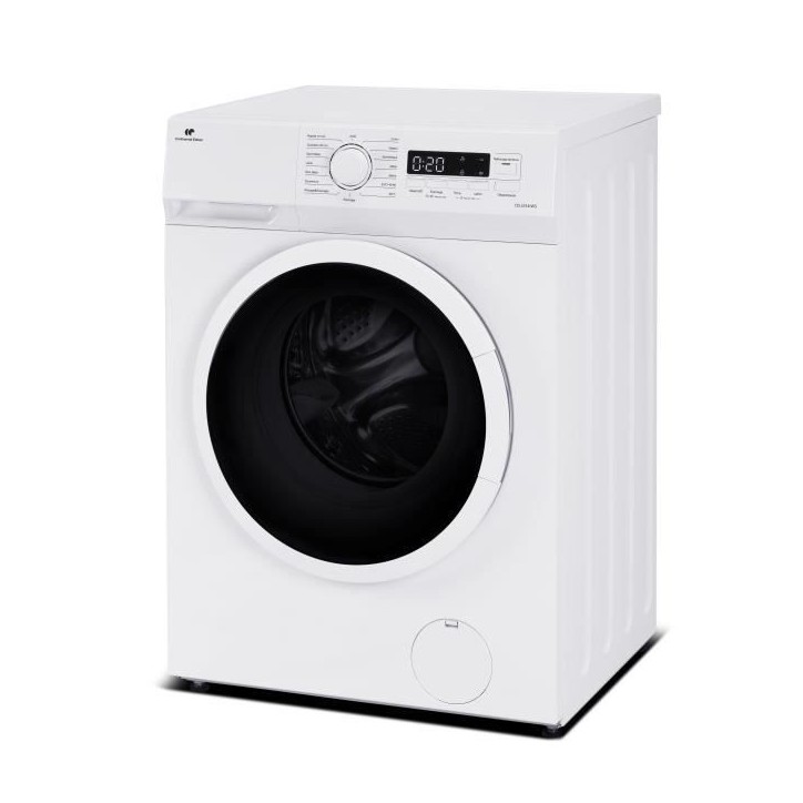 Lave-linge hublot CONTINENTAL EDISON CELL914IWS - 9 kg - Largeur 59,5 cm - Classe A - 1400 trs - moteur induction -Blanc Lave-linge hublot CONTINENTAL EDISON CELL914IWS - 9 kg - Largeur 59,5 cm - Classe A - 1400 trs - moteur induction -Blanc